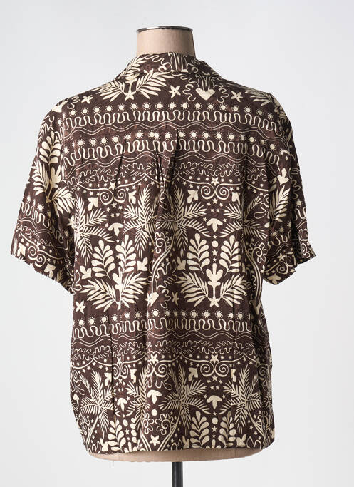 Cămașă maro GRACE & MILA femeie