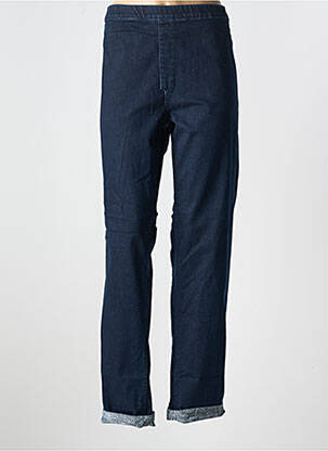 Jegging țesătură denim mărime normală albastru DELLALUI femeie