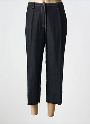 Pantalon trei sferturi negru ALAIN WEIZ femeie