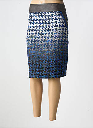 Fustă midi albastru MERI & ESCA femeie