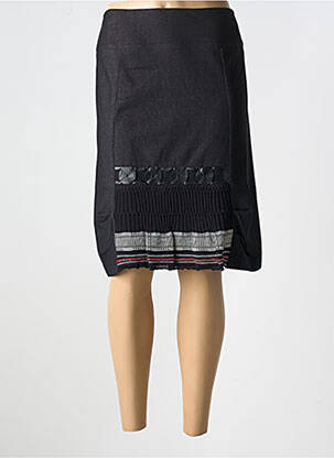 Fustă midi gri QUATTRO femeie