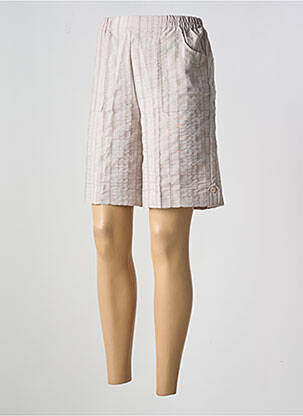 Bermudă bej GEVANA femeie