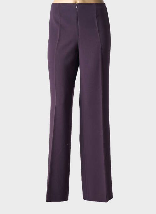 Pantalon drept violet MJ DE ATIAN femeie