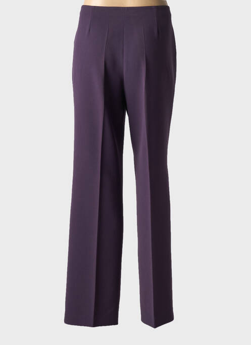 Pantalon drept violet MJ DE ATIAN femeie