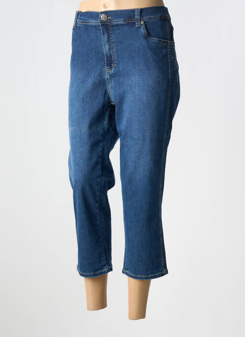 Pantalon trei sferturi albastru ANNA MONTANA femeie