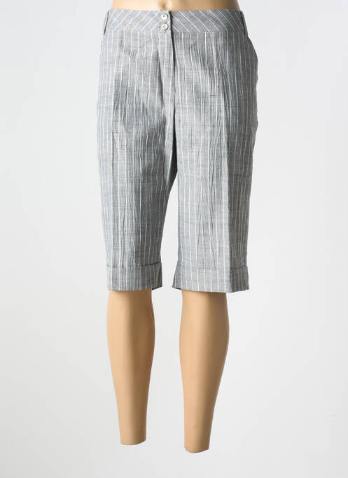 Bermudă talie înaltă talie înaltă gri CAROLE RICHARD femme