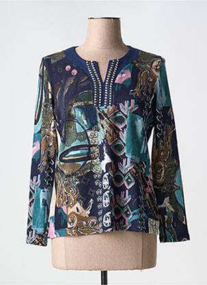 Pulover albastru GEVANA femeie