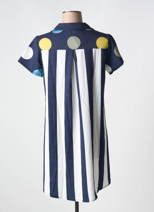 Tunică mâneci scurte albastru GALMALLA femeie