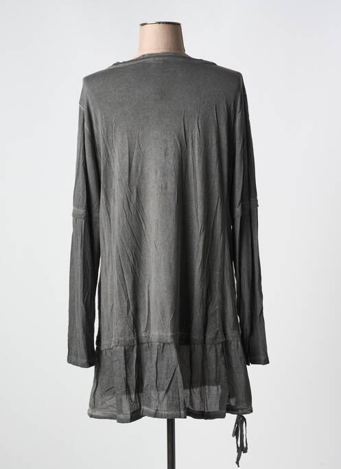 Rochie scurtă gri YOEK femeie