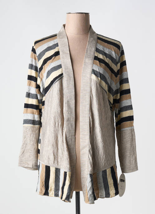 Vestă cu mâneci lungi bej CHRISTIAN MARRY femeie