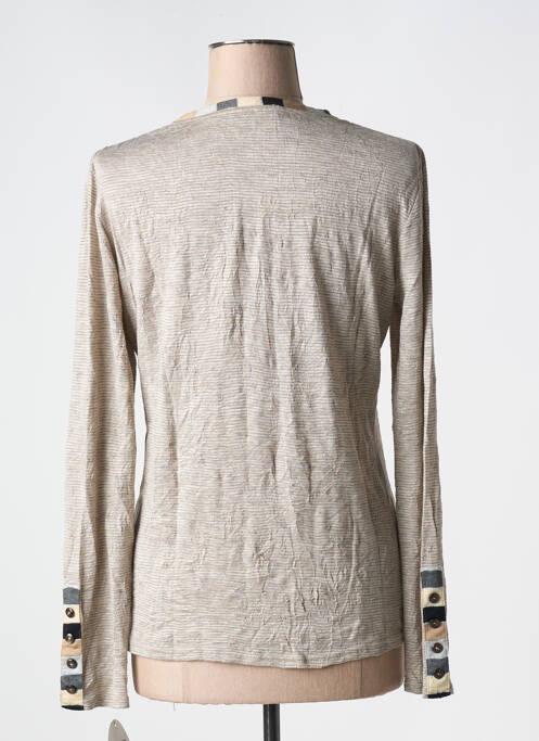 Top bej CHRISTIAN MARRY femeie