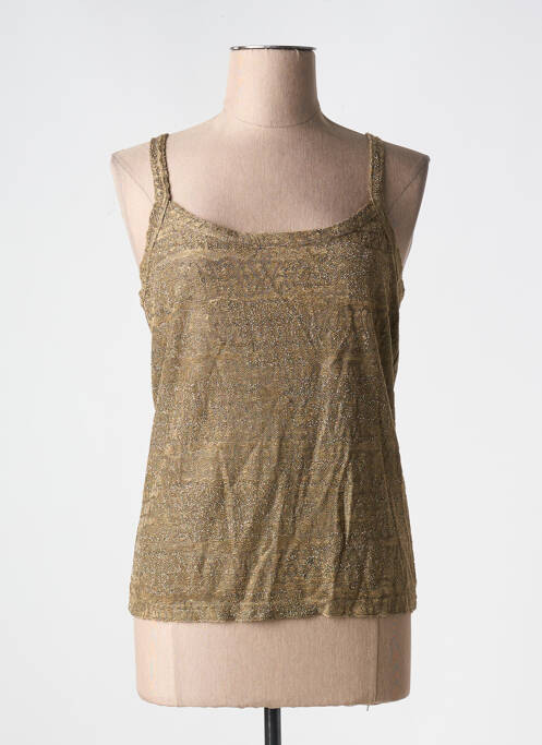 Top auriu MARY WEST femeie