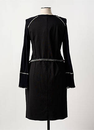 Rochie midi mâneci lungi mâneci lungi negru ANNA CRISTY femeie