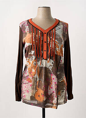 Tunică mâneci lungi portocaliu FRED SABATIER femeie