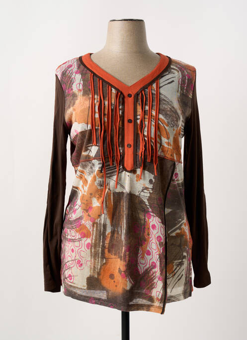 Tunică mâneci lungi portocaliu FRED SABATIER femeie