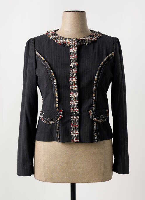 Jachete elegante gri ANNA CRISTY femeie