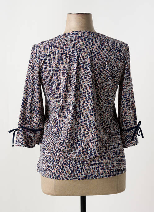 Top albastru GEVANA femeie