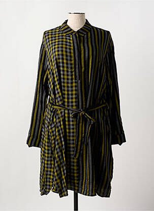 Rochie midi galben MAT. femeie