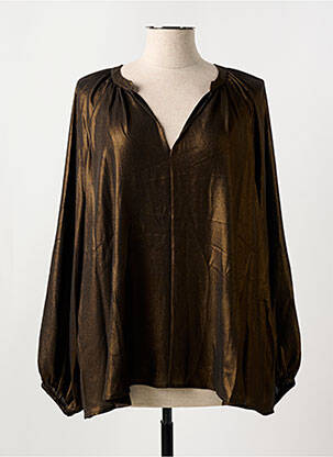 Bluză auriu MAT. femeie