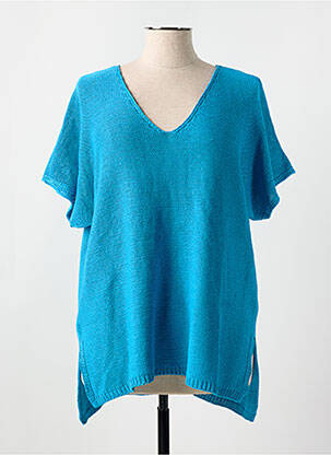 Pulover albastru MAT. femeie