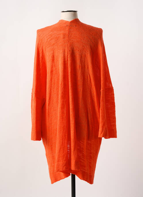 Vestă cu mâneci lungi portocaliu MAT. femeie