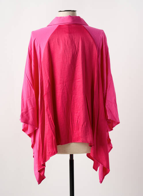 Tunică mâneci lungi roz MAT. femeie