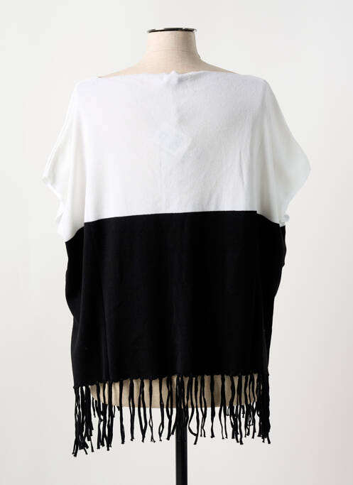 Pulover tunică alb MAT. femeie