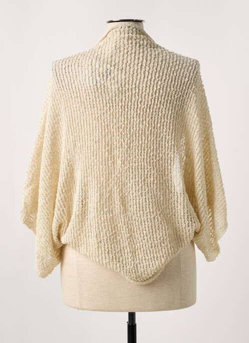 Vestă cu mâneci lungi bej MAT. femeie