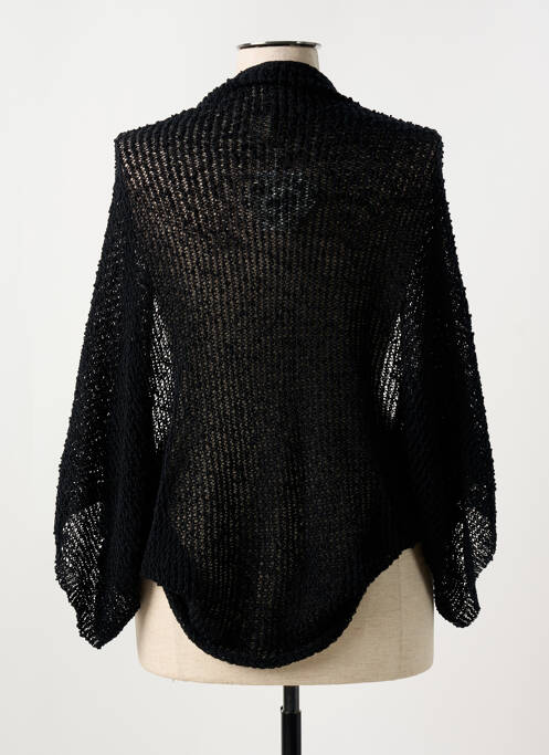 Vestă cu mâneci lungi negru MAT. femeie