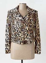 Jachete casual finisaj interior dublat maro ANGELA DAVIS femeie