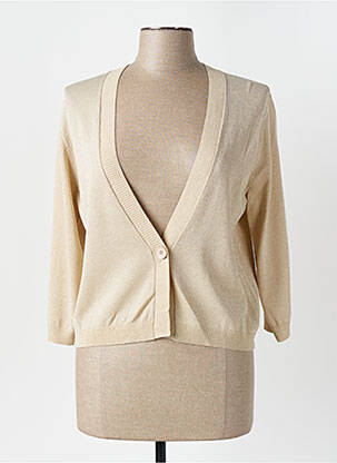 Vestă cu mâneci lungi auriu DIANA GALLESI femeie