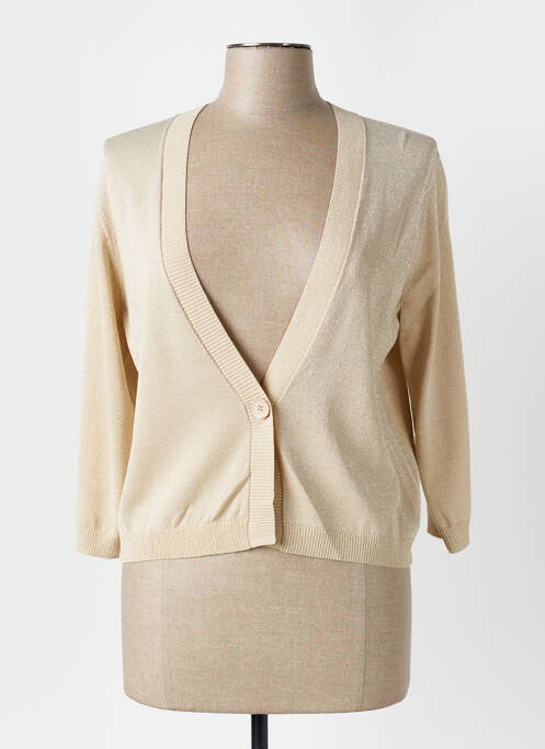 Vestă cu mâneci lungi auriu DIANA GALLESI femeie