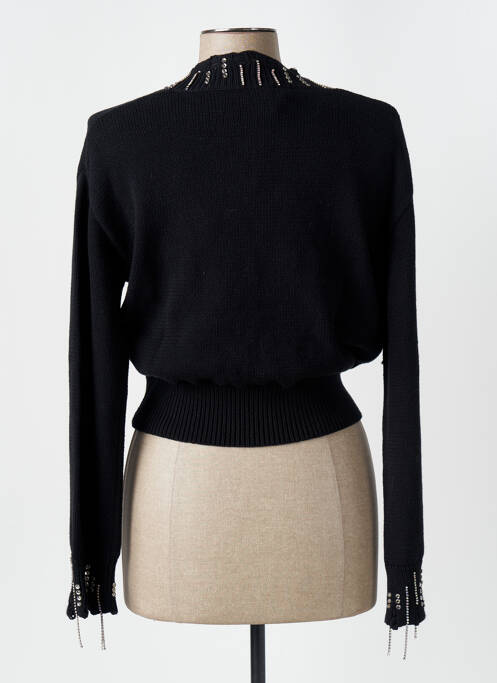 Vestă cu mâneci lungi negru ANGELA DAVIS femeie