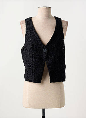 Vestă fără mâneci negru ANGELA DAVIS femeie