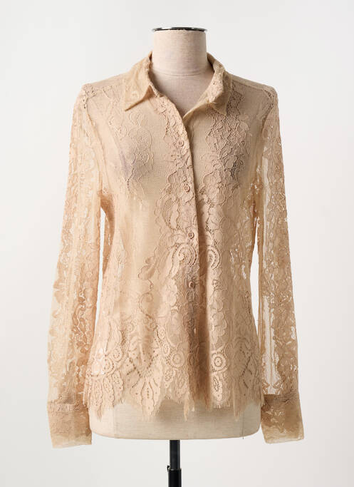 Cămașă bej ANGELA DAVIS femeie