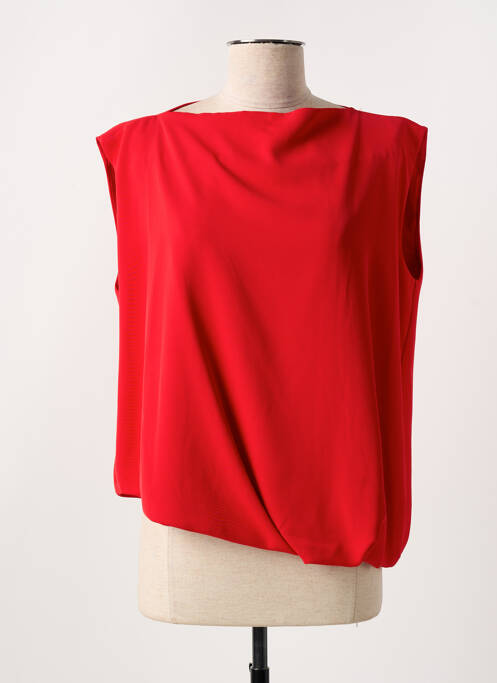 Top roșu ANGELA DAVIS femeie