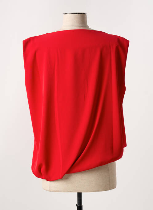 Top roșu ANGELA DAVIS femeie