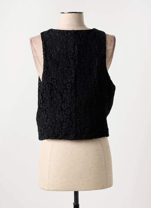 Vestă fără mâneci negru ANGELA DAVIS femeie