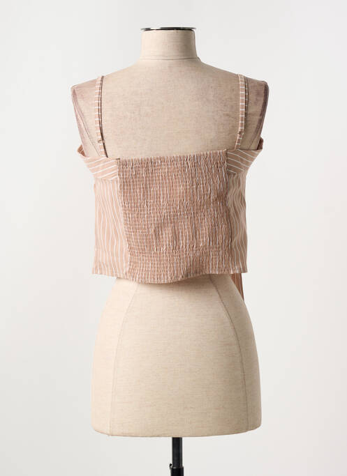 Top bej KING KONG femeie