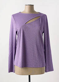 Top elasticitate mâneci lungi violet DIANA GALLESI femme
