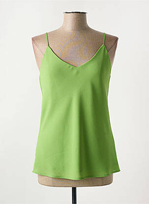 Top verde CARLA MONTANARINI femeie