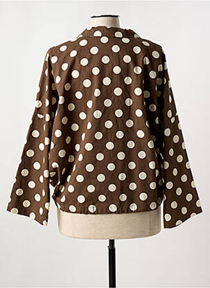 Sacou buzunare maro GIOYA & CO femeie