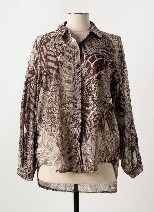 Cămașă maro CIVICO 1 femeie