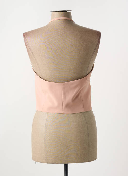 Vestă fără mâneci roz ANGELA DAVIS femeie