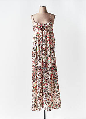 Rochie lungă bej LUMINA femeie