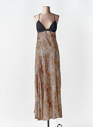 Rochie lungă fără mâneci fără mâneci negru LUMINA femeie