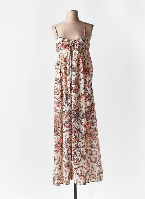 Rochie lungă bej LUMINA femeie