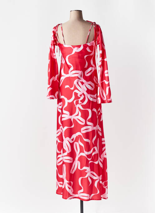 Rochie lungă roșu LUMINA femeie