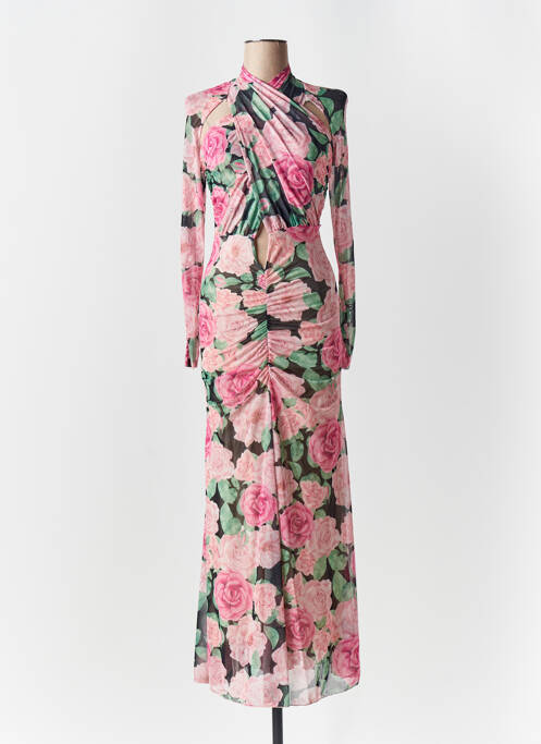 Rochie lungă roz LUMINA femeie