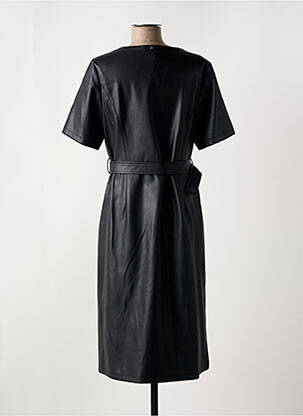 Rochie midi mâneci scurte mâneci scurte negru DIANA GALLESI femeie